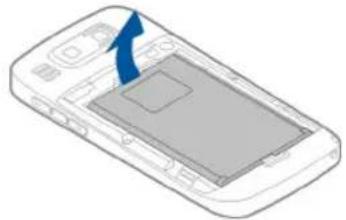 VIEWSONIC E72 - Einsetzen der SIM-Karte und des Akkus - 4