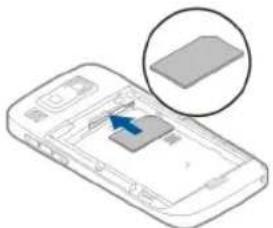VIEWSONIC E72 - Einsetzen der SIM-Karte und des Akkus - 5