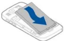 VIEWSONIC E72 - Einsetzen der SIM-Karte und des Akkus - 6