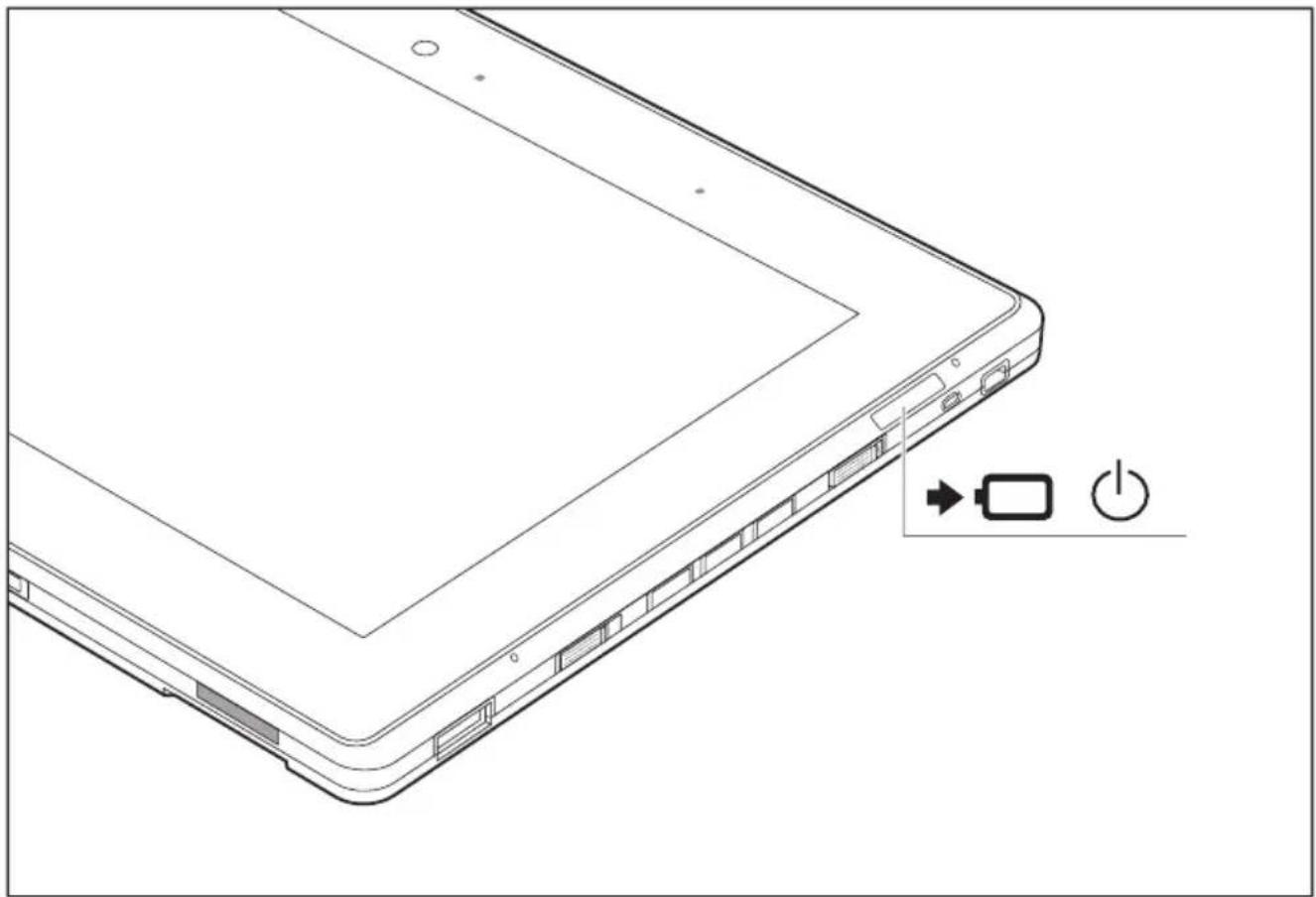 FUJITSU Q572 - Индикаторы состояния - 1