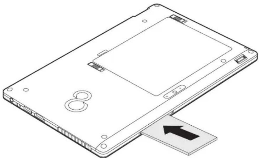FUJITSU Q572 - Установка смарт-карты - 2