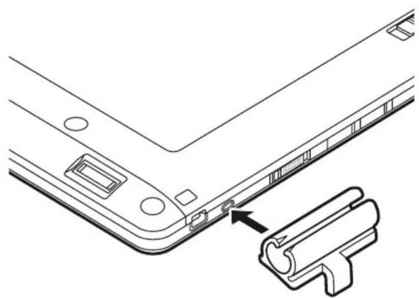 FUJITSU Q572 - Крепление держателя стилуса - 2