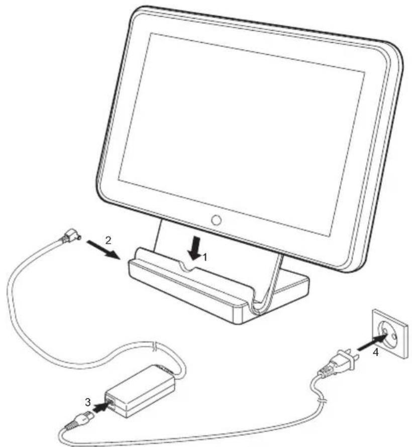 FUJITSU Q572 - Подключение планшетного ПК к базовой станции - 3