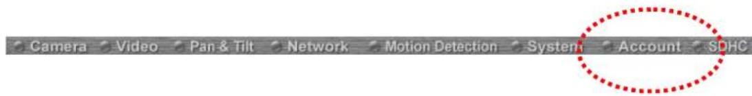 Camera Video Pan & Tilt Network Motion Detection System Account SDHC
