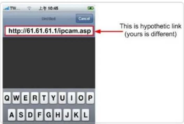http://61.61.61.1/ipcam.asp This is hypothetical link (yours is different)
