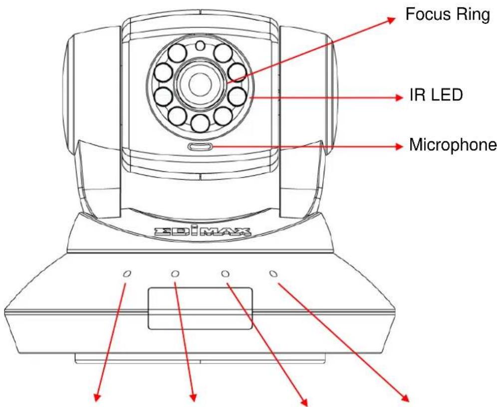 Focus Ring IR LED Microphone EDiMAX