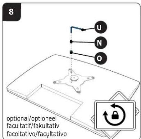 8 optional/optioneel facultatif/fakultativ facoltativo/facultativo