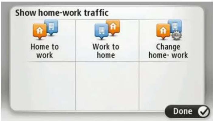 Show home-work traffic Home to work Work to home Change home- work Done ✓