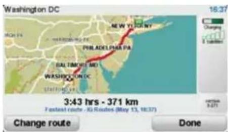 Washington DC 16:37 NEW YU LOR NY PHILADELPHIA PA BALTIMORE MO WASHINGTON DC STATION MA 3:43 hrs - 371 km Festival route - XJ Routes (May 13, 18:37) CHANGE 3 routes CHANGE 3 routes Change route Done
