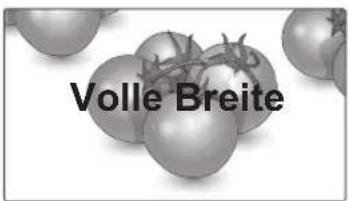 Volle Breite