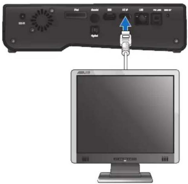 ASUS O!Play Gallery - So verbinden Sie Geräte mit Ihrem HD Media Player: - 1