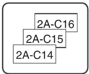 2A-C16 2A-C15 2A-C14