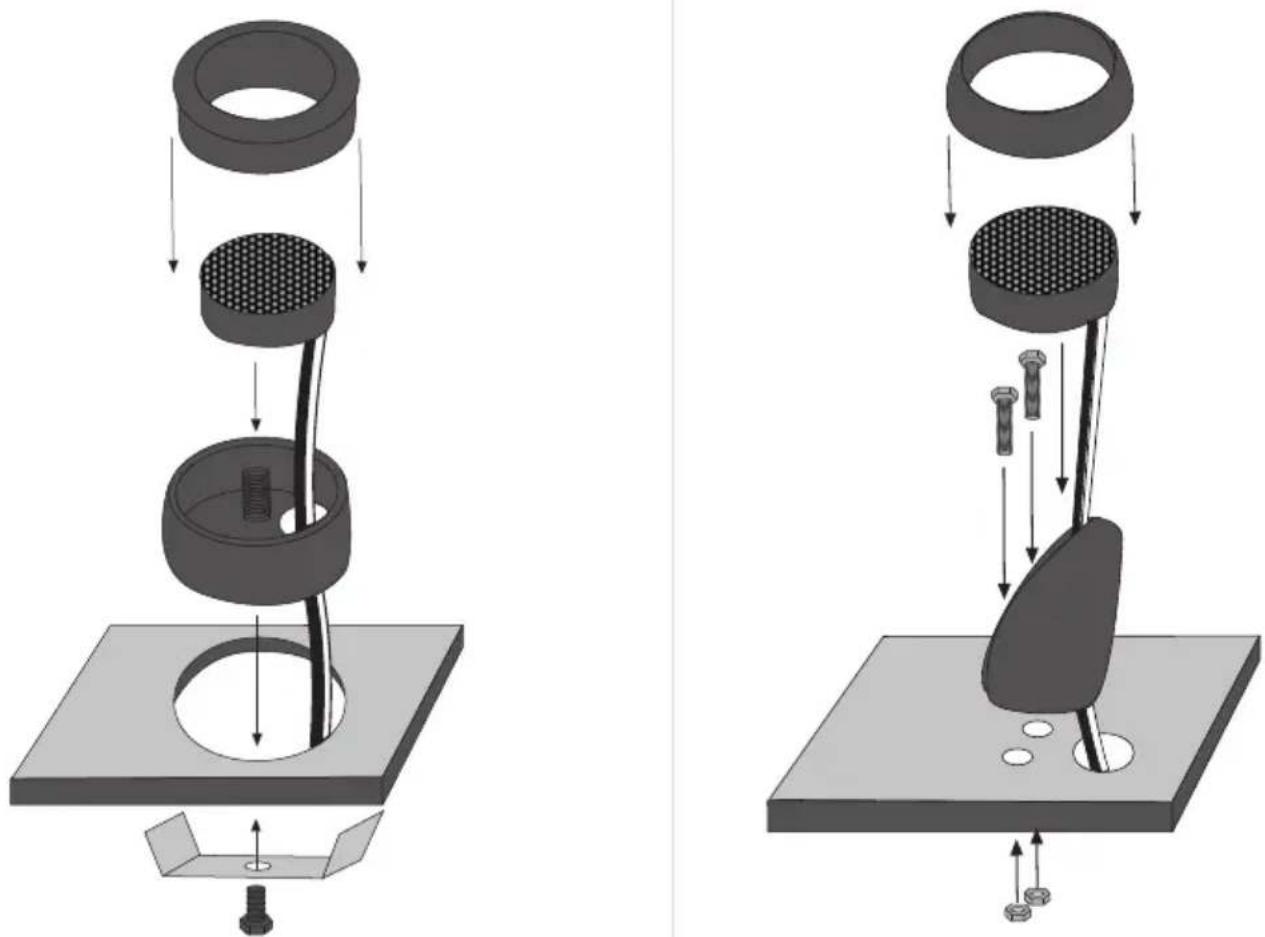 ESX XE5.2C - TWEETER MOUNTING - 1