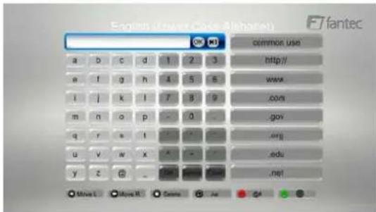 English (Power Code Alphabet) common use http:// www .com .gov .org .edu .net Mina L Mina R Cama Air