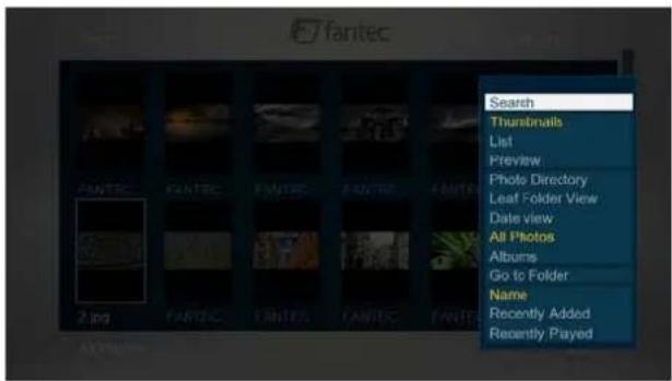 Fantec 3DFHDL - Fotobibliothekoptionen - 1