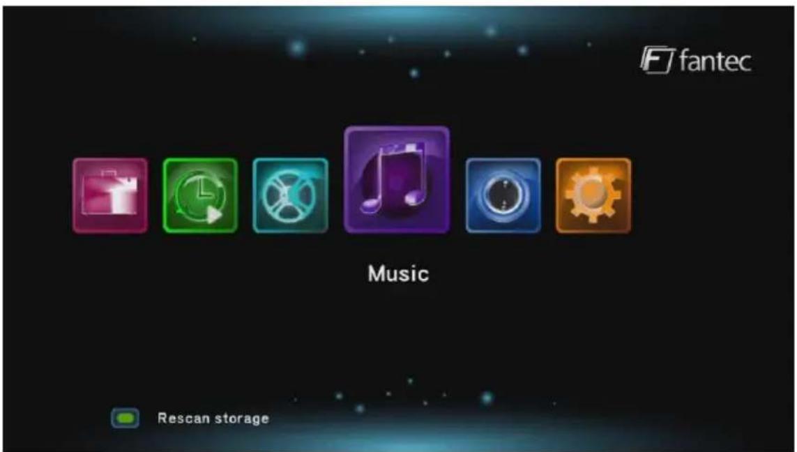 Fantec RayMovie - Musik - 1