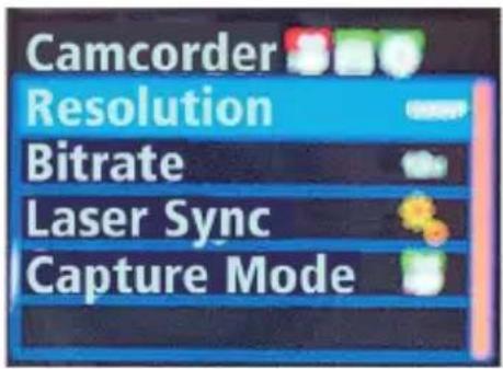 HAMA Star-60 - Camcorder-Einstellungen - 1
