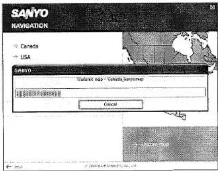 SANYO NAVIGATION → Canada → USA SANYO Destination map - Canada_Sanyoumap Cancel