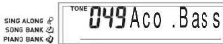 SING ALONG SONG BANK PIANO BANK TONE 049Aco .Bass