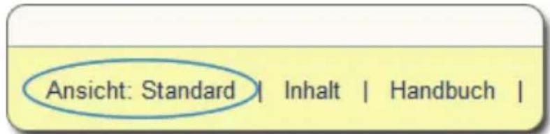 Ansicht: Standard | Inhalt | Handbuch |