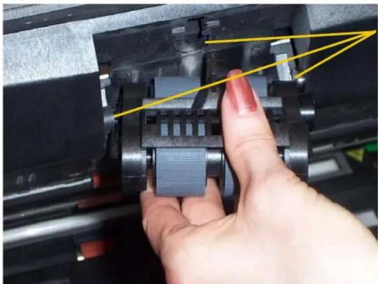 KODAK i1860 - Reinigung der Transportringe des Einzugsmoduls - 4