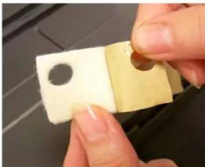 KODAK i1860 - Auswechseln der vorderen Ablegestreifen - 3