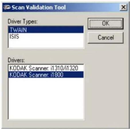 KODAK i1860 - Aufrufen des Bediener-Protokolls über das Scan Validation Tool - 1