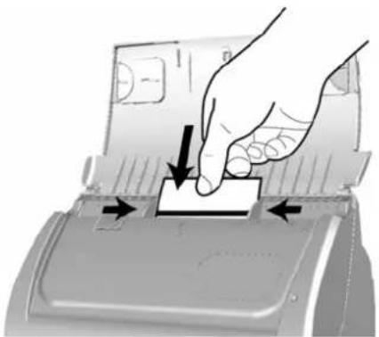 PLUSTEK SmartOffice PL2550 - PLACING PLASTIC CARDS - 1