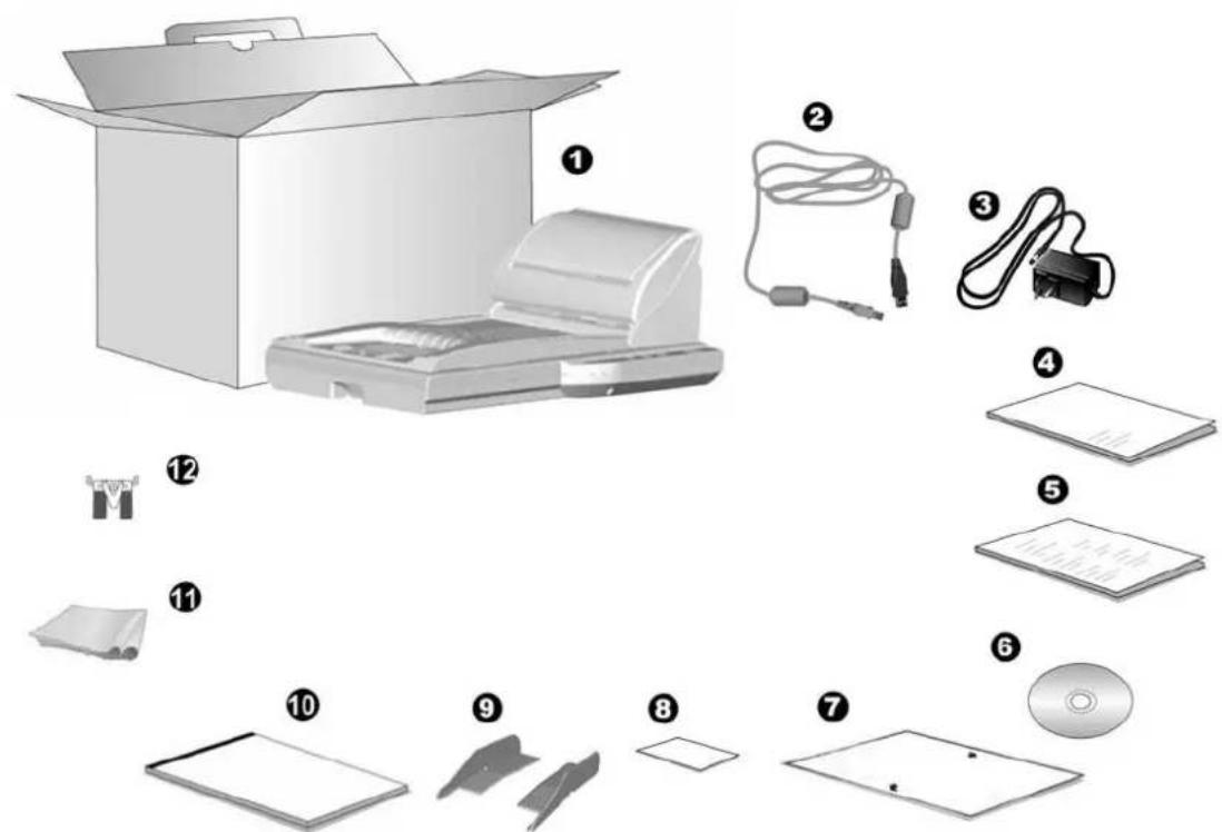 Exploded view diagram of an open printer with numbered parts including paper, print, and CD
