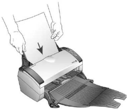 XEROX DocuMate 3460 - Scannen aus dem Vorlagenfach mit dem vorderen Vorlageneinzug in der unteren Position - 2