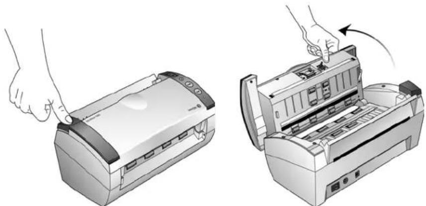 XEROX DocuMate 3460 - Austauschen des ADF-Pads - 2