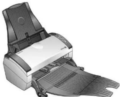 XEROX DocuMate 3460 - So arretieren Sie den vorderen Vorlageneinzug in der unteren Position: - 3