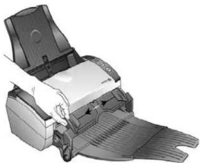 XEROX DocuMate 3460 - Scan With the Front Feed Tray Up - 1