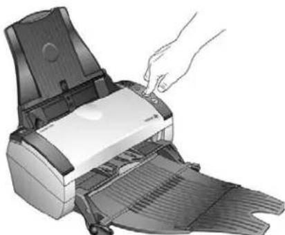 XEROX DocuMate 3460 - To Scan with the Front Feed Tray Down: - 3