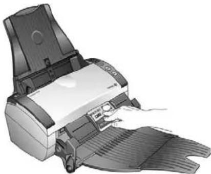 XEROX DocuMate 3460 - Scannen mit dem vorderen Vorlageneinzug in der oberen Position - 2