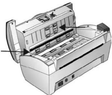 XEROX DocuMate 3460 - Reinigen des automatischen Vorlageneinzugs - 3