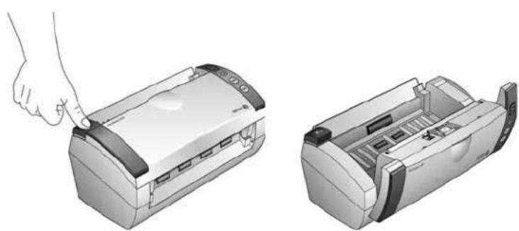 XEROX DocuMate 3460 - Aufbauen des Scanners - 1