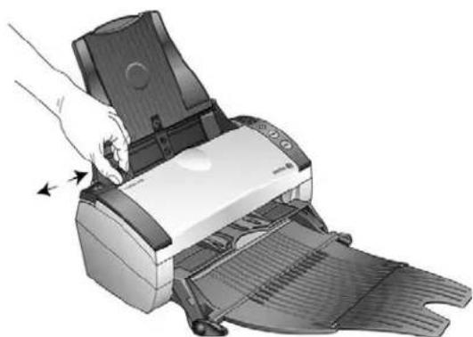 XEROX DocuMate 3460 - Scannen aus dem Vorlagenfach mit dem vorderen Vorlageneinzug in der unteren Position - 1