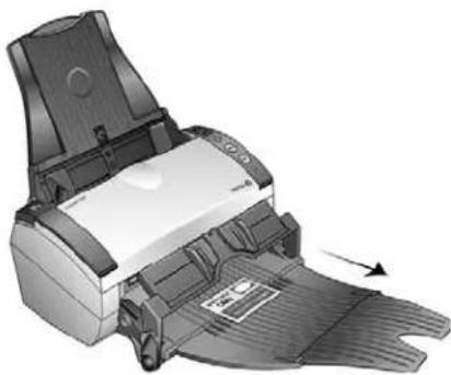 XEROX DocuMate 3460 - To Auto Scan from the Front Feed Tray: - 3