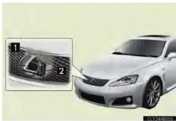 LEXUS IS F (2010) - Radar sensor - 1