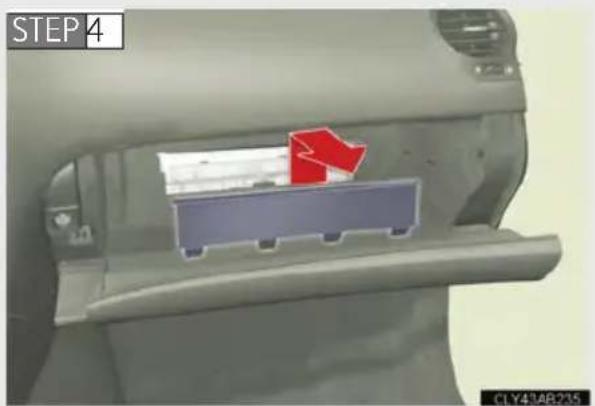 LEXUS IS F (2010) - Removal method - 2
