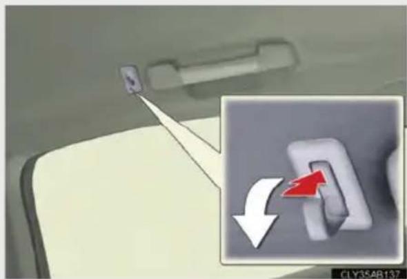 LEXUS IS F (2010) - Coat hooks - 1