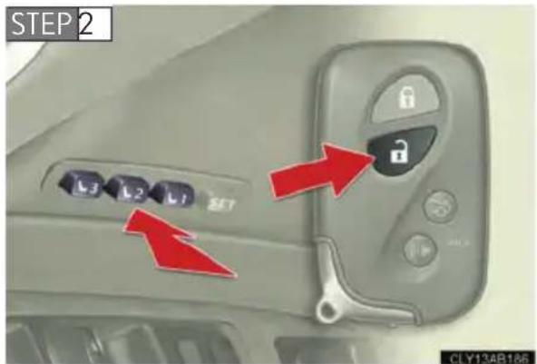 STEP 2 L3 L2 L1 SET CLY134B186