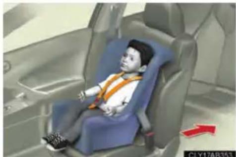LEXUS IS F (2010) - ■When installing a child restraint system - 2