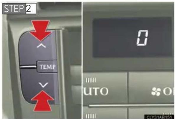STEP 2 TEMP 0 UTO CLY31AB151