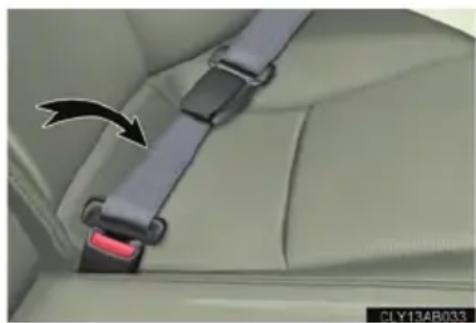 LEXUS IS F (2010) - ■Seat belt extender - 1