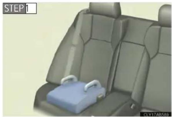LEXUS IS F (2010) - Booster seat - 1