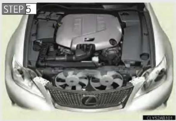 LEXUS IS F (2010) - If your engine overheats: - 1