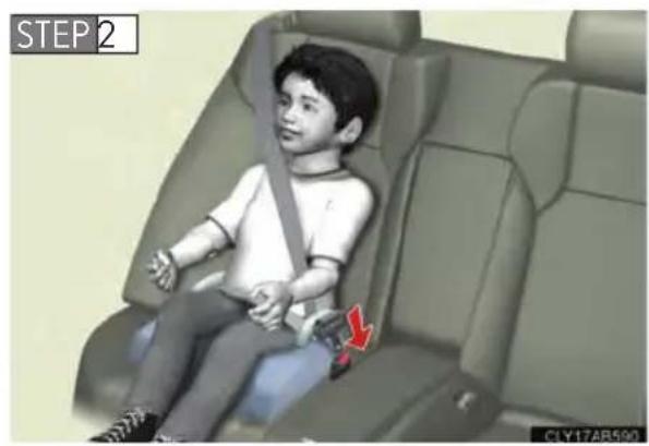 LEXUS IS F (2010) - Booster seat - 2