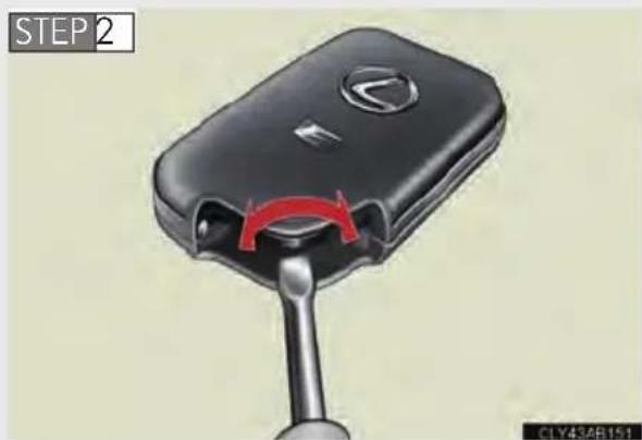 LEXUS IS F (2010) - Replacing the battery - 2